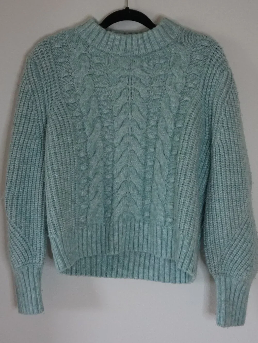 A New Day Light Blue Chunky Knit Sweater